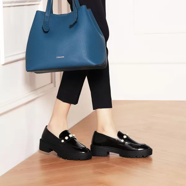 C.Paravano Large Capacity Tote Handbag | Full Grain Leather Tote Bag | Hobo Bag | Women's Top Handle Tote | Travel Work Tote
