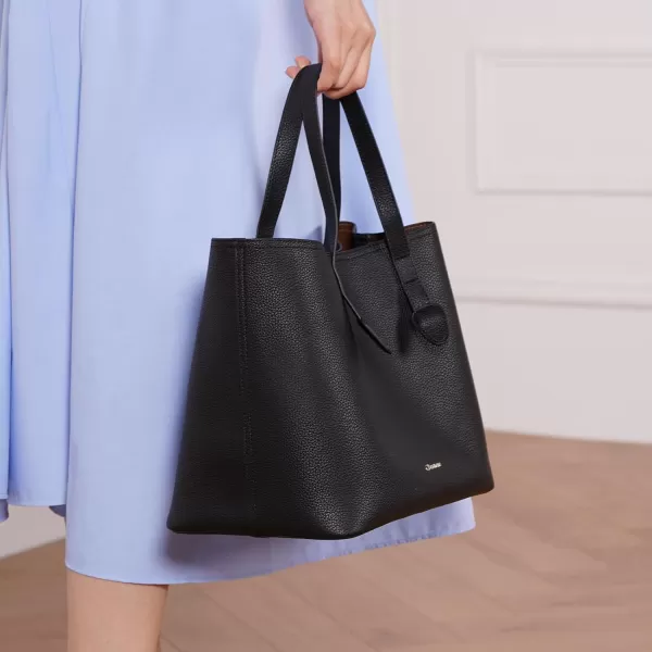 C.Paravano Large Capacity Tote Handbag | Full Grain Leather Tote Bag | Hobo Bag | Women's Top Handle Tote | Travel Work Tote