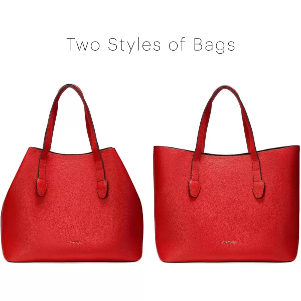 C.Paravano Large Capacity Tote Handbag | Full Grain Leather Tote Bag | Hobo Bag | Women's Top Handle Tote | Travel Work Tote