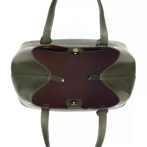 C.Paravano Large Capacity Tote Handbag | Full Grain Leather Tote Bag | Hobo Bag | Women's Top Handle Tote | Travel Work Tote