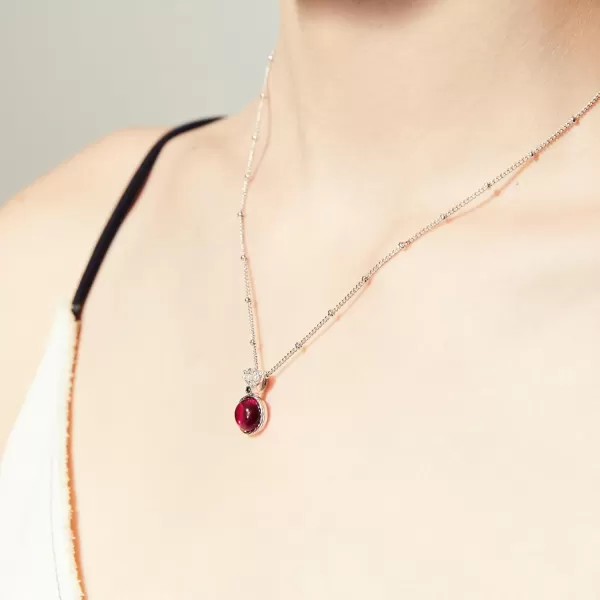 C.Paravano Necklaces for Women | Gemstone Necklace | 18K Necklace for Women | Jewelry for Women | Chain Necklace | Pendant Necklace for Women | Necklaces for Her