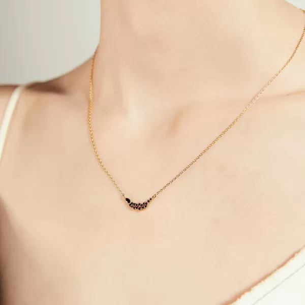 C.Paravano Necklaces for Women Gold 18K | Necklace for Women Silver | Jewelry for Women | Pendant Necklace for Women | Necklaces for Her | Gemstone Necklace