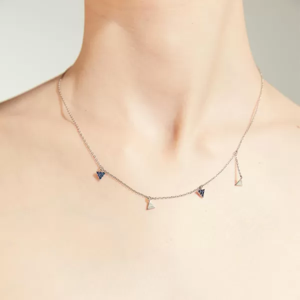 C.Paravano Necklaces for Women Gold 18K | Necklace for Women Silver | Jewelry for Women | Pendant Necklace for Women | Necklaces for Her | Gemstone Necklace