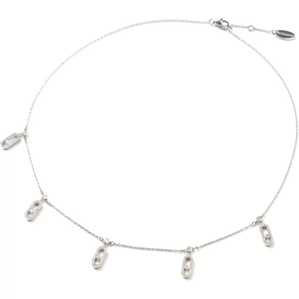 C.Paravano Necklaces for Women Gold 18K | Necklace for Women Silver | Jewelry for Women | Pendant Necklace for Women | Necklaces for Her | Gemstone Necklace