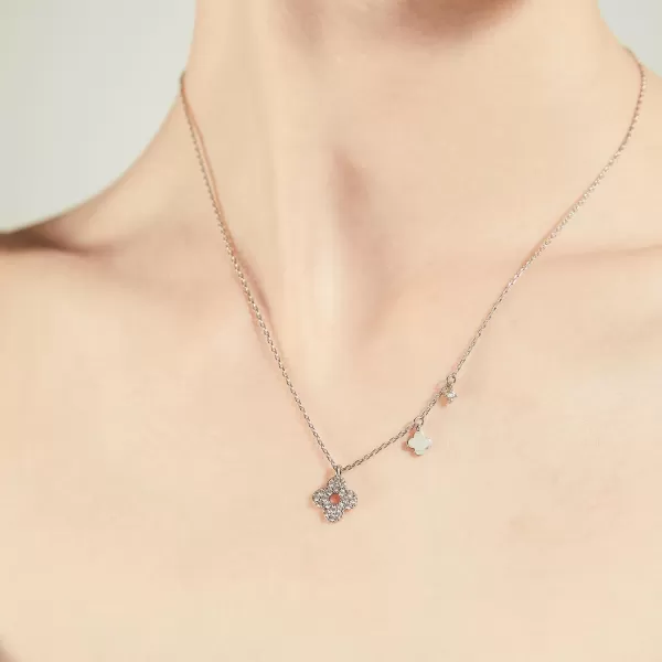 C.Paravano Necklaces for Women Gold 18K | Necklace for Women Silver | Jewelry for Women | Pendant Necklace for Women | Necklaces for Her | Gemstone Necklace