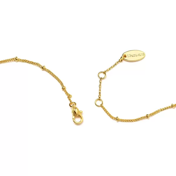 C.Paravano Necklaces for Women Gold 18K | Necklace for Women Silver | Jewelry for Women | Pendant Necklace for Women | Necklaces for Her | Gemstone Necklace