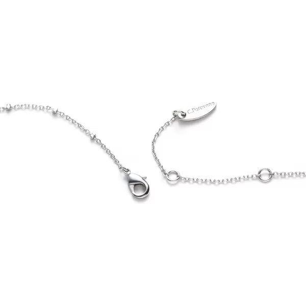 C.Paravano Necklaces for Women Gold 18K | Necklace for Women Silver | Jewelry for Women | Pendant Necklace for Women | Necklaces for Her | Gemstone Necklace
