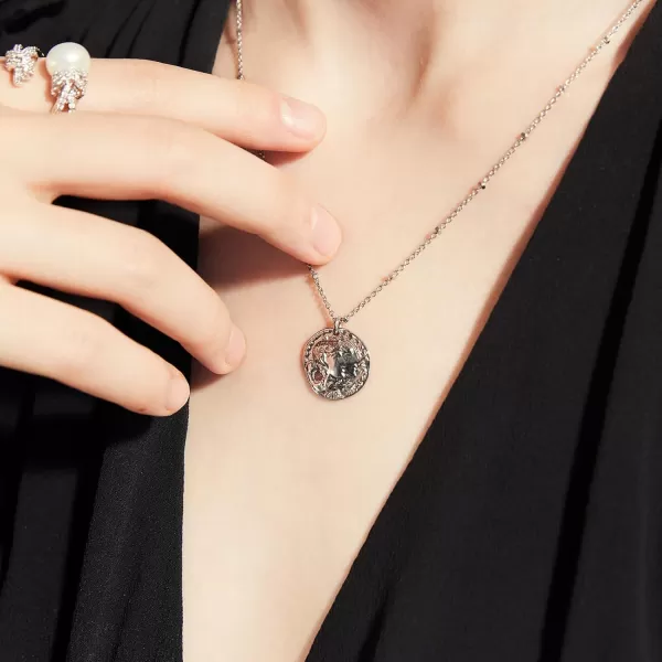 C.Paravano Necklaces for Women Gold 18K | Necklace for Women Silver | Jewelry for Women | Pendant Necklace for Women | Necklaces for Her | Gemstone Necklace