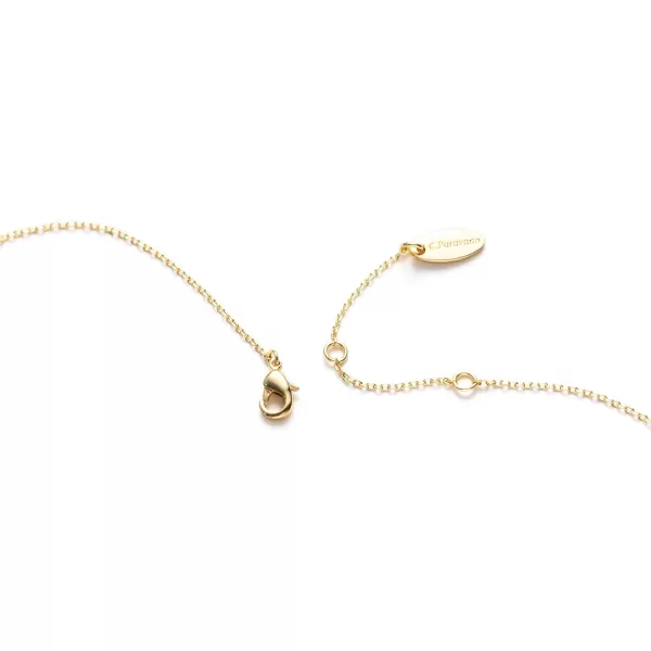 C.Paravano Necklaces for Women Gold 18K | Necklace for Women Silver | Jewelry for Women | Pendant Necklace for Women | Necklaces for Her | Gemstone Necklace