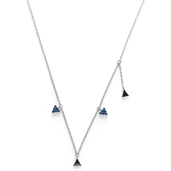 C.Paravano Necklaces for Women Gold 18K | Necklace for Women Silver | Jewelry for Women | Pendant Necklace for Women | Necklaces for Her | Gemstone Necklace