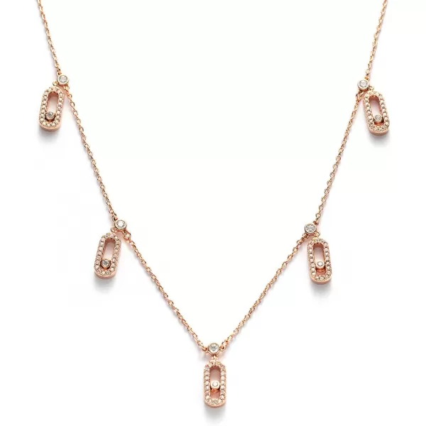 C.Paravano Necklaces for Women Gold 18K | Necklace for Women Silver | Jewelry for Women | Pendant Necklace for Women | Necklaces for Her | Gemstone Necklace