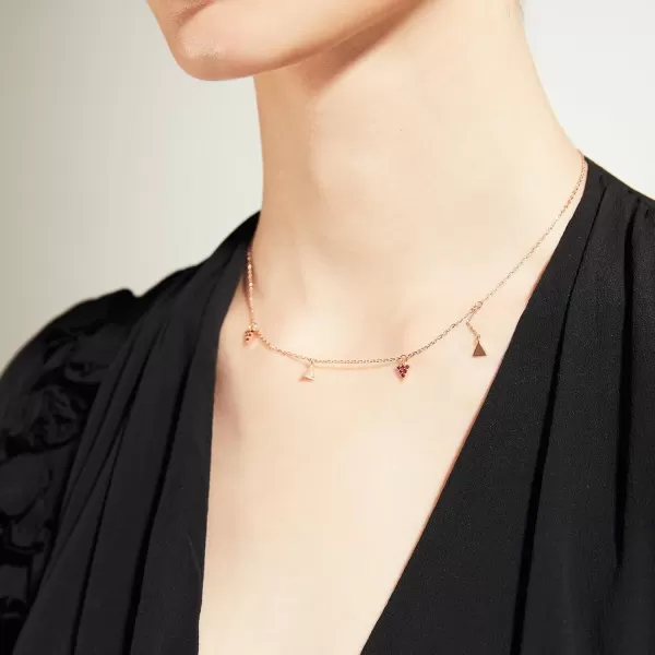 C.Paravano Necklaces for Women Gold 18K | Necklace for Women Silver | Jewelry for Women | Pendant Necklace for Women | Necklaces for Her | Gemstone Necklace