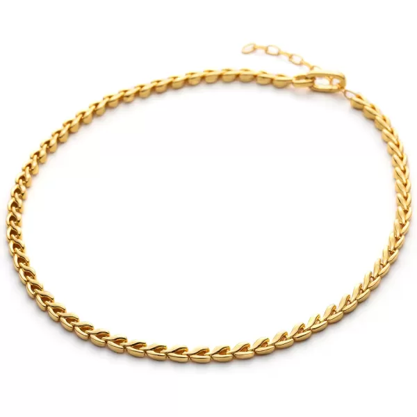 C.Paravano Pearl Necklaces for Women | Pearl Choker Necklace | 18K Gold Plated Chain Necklace | Necklaces Pearl | Real Pearl Necklace | Long Pearl Necklace | Gold and Pearl Necklace
