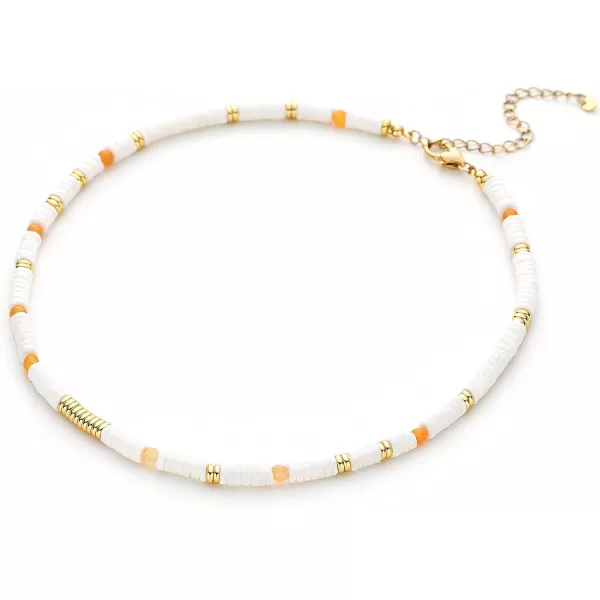C.Paravano Pearl Necklaces for Women | Pearl Choker Necklace | 18K Gold Plated Chain Necklace | Necklaces Pearl | Real Pearl Necklace | Long Pearl Necklace | Gold and Pearl Necklace