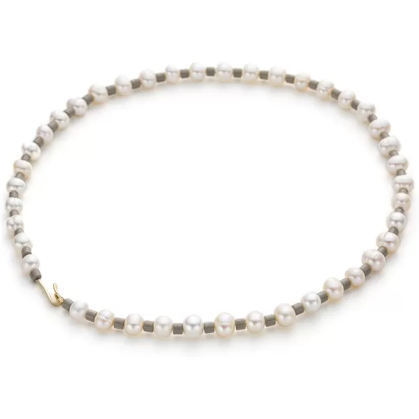 C.Paravano Pearl Necklaces for Women | Pearl Choker Necklace | 18K Gold Plated Chain Necklace | Necklaces Pearl | Real Pearl Necklace | Long Pearl Necklace | Gold and Pearl Necklace