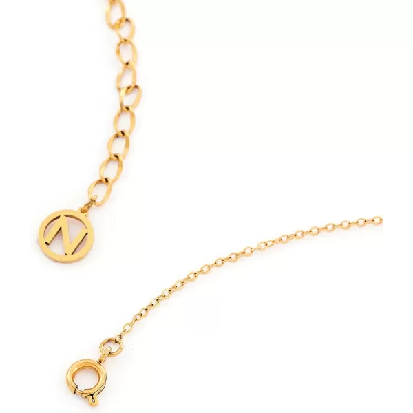 C.Paravano Pearl Necklaces for Women | Pearl Choker Necklace | 18K Gold Plated Chain Necklace | Necklaces Pearl | Real Pearl Necklace | Long Pearl Necklace | Gold and Pearl Necklace