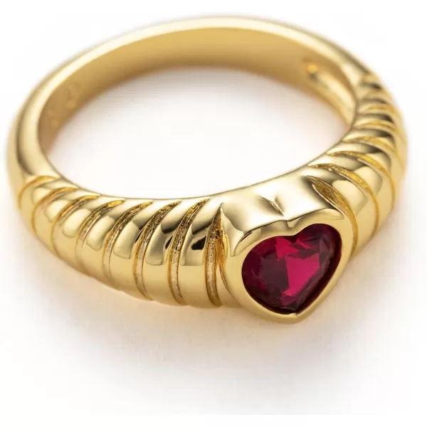 C.Paravano Rings for Women | Womens Rings Size 6 7 8 | Gold Plated Rings | Fashion Rings for Women | Statement Rings for Women | Stackable Rings for Women