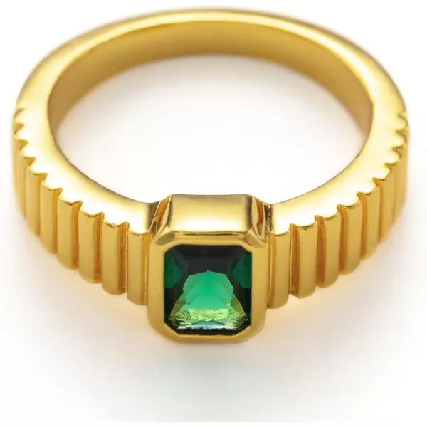 C.Paravano Rings for Women | Womens Rings Size 6 7 8 | Gold Plated Rings | Fashion Rings for Women | Statement Rings for Women | Stackable Rings for Women