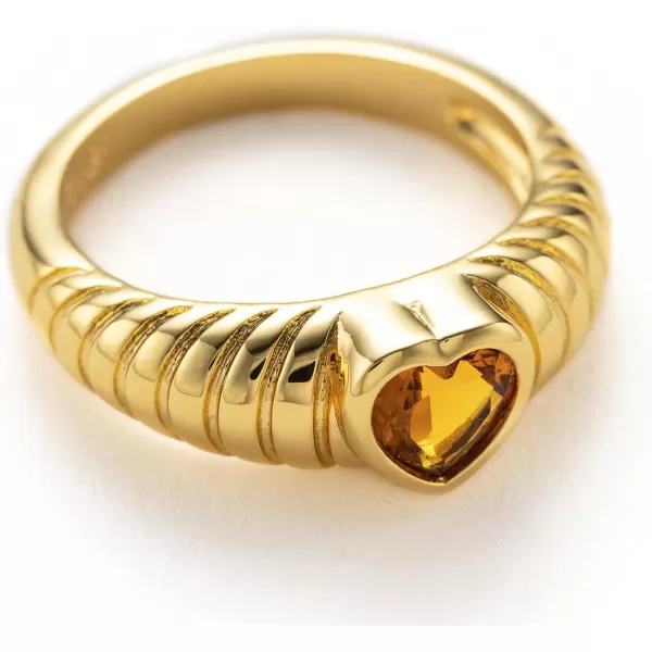 C.Paravano Rings for Women | Womens Rings Size 6 7 8 | Gold Plated Rings | Fashion Rings for Women | Statement Rings for Women | Stackable Rings for Women