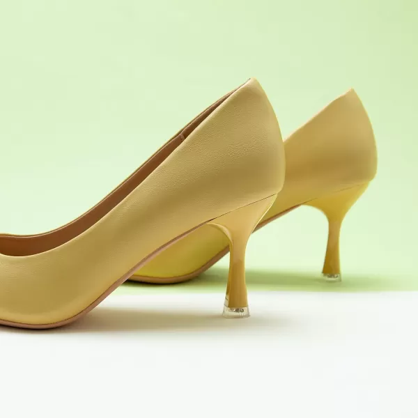 C.Paravano Womens Designer Pumps I Comfortable Stiletto Heel Pumps I Kitten Heels for Women I Pointed Toe Daily Pumps I Party Wedding Pumps