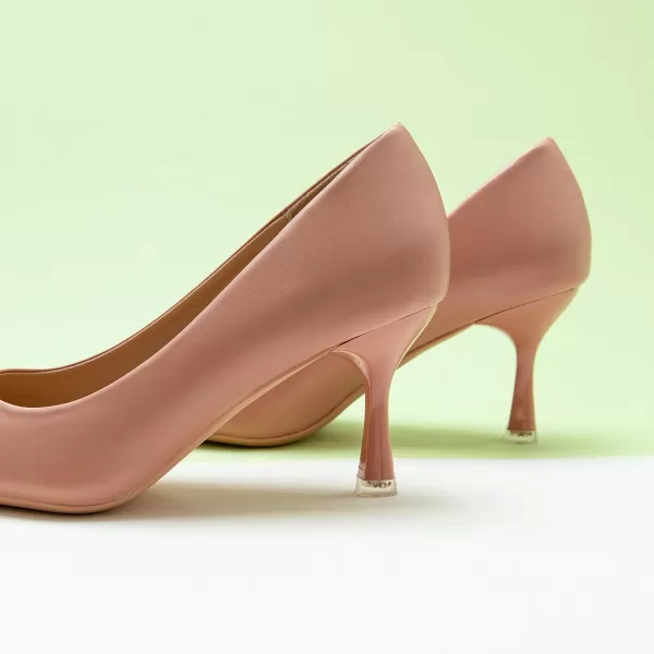 C.Paravano Womens Designer Pumps I Comfortable Stiletto Heel Pumps I Kitten Heels for Women I Pointed Toe Daily Pumps I Party Wedding Pumps