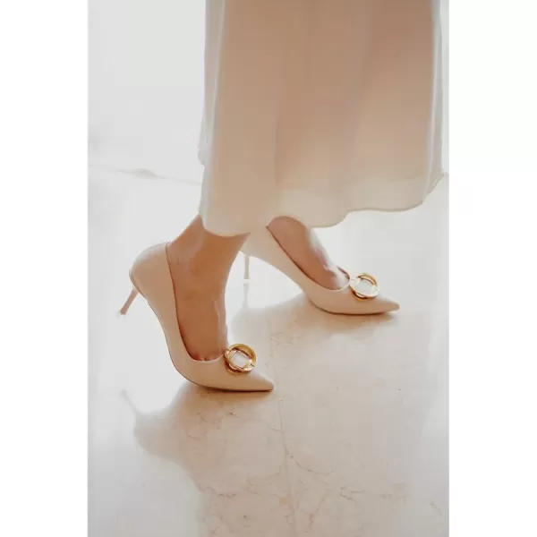C.Paravano Womens Designer Pumps I Comfortable Stiletto Heel Pumps I Kitten Heels for Women I Pointed Toe Daily Pumps I Party Wedding Pumps