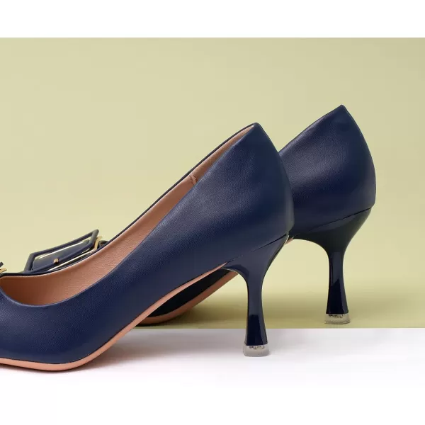 C.Paravano Womens Designer Pumps I Comfortable Stiletto Heel Pumps I Kitten Heels for Women I Pointed Toe Daily Pumps I Party Wedding Pumps
