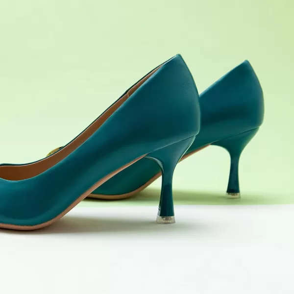 C.Paravano Womens Designer Pumps I Comfortable Stiletto Heel Pumps I Kitten Heels for Women I Pointed Toe Daily Pumps I Party Wedding Pumps