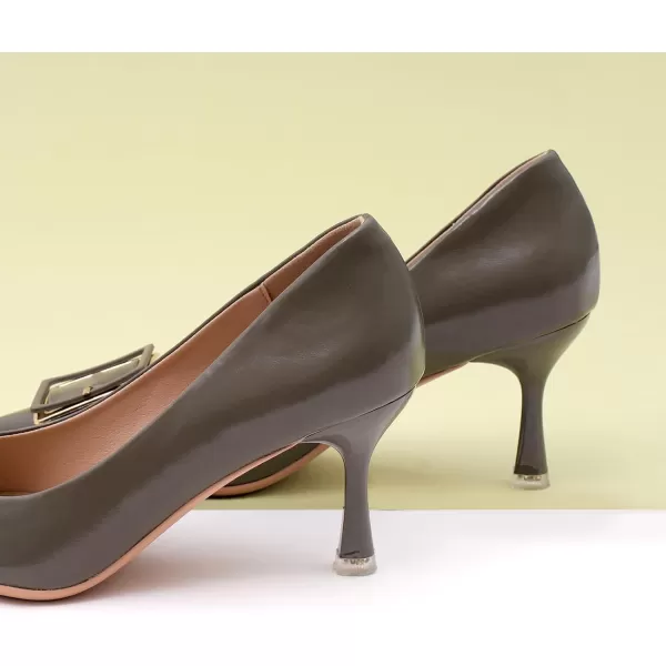 C.Paravano Womens Designer Pumps I Comfortable Stiletto Heel Pumps I Kitten Heels for Women I Pointed Toe Daily Pumps I Party Wedding Pumps