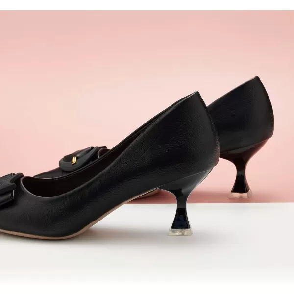 C.Paravano Women's Pumps | Low Heel for Women | Womens Designer Pumps | Kitten Heels for Women | Womens Short Heels | Leather Pumps for Women
