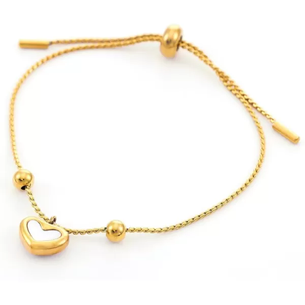 C.Paravano Bracelet for Women | 18k Gold Jewelry for Women | Gold Bracelets for Women | Charm Bracelets | Bracelets for Best Friends | Adjustable Bracelets | Boho Bracelets