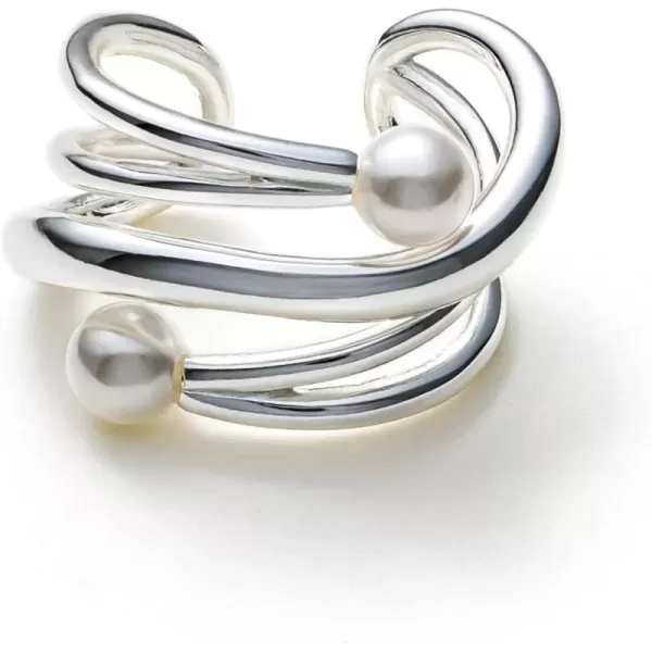 C.Paravano Ear Cuffs for Women | Gold Cuff Earrings | Earring cuffs for women sterling silver | Earring Cuffs for Women Non Pierced