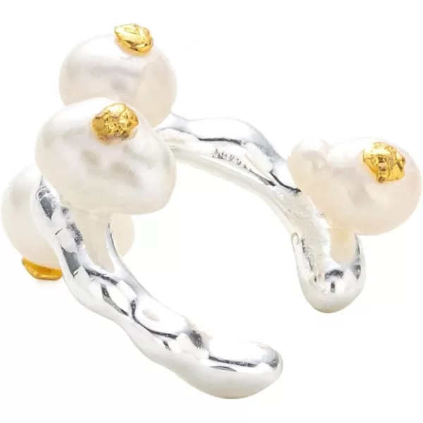 C.Paravano Ear Cuffs for Women | Gold Cuff Earrings | Earring cuffs for women sterling silver | Earring Cuffs for Women Non Pierced