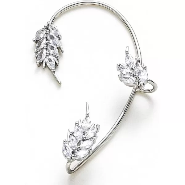 C.Paravano Ear Cuffs for Women | Gold Cuff Earrings | Earring cuffs for women sterling silver | Earring Cuffs for Women Non Pierced