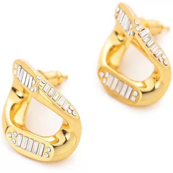 C.Paravano Hoop Earrings for Women | 18K Gold Plated Hoop Earrings | Platinum Hoop Earrings for Women | 925 Sterling Silver Hoop Earrings | Earrings for Women