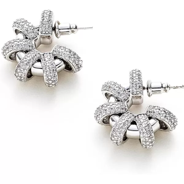 C.Paravano Hoop Earrings for Women | 18K Gold Plated Hoop Earrings | Platinum Hoop Earrings for Women | 925 Sterling Silver Hoop Earrings | Earrings for Women