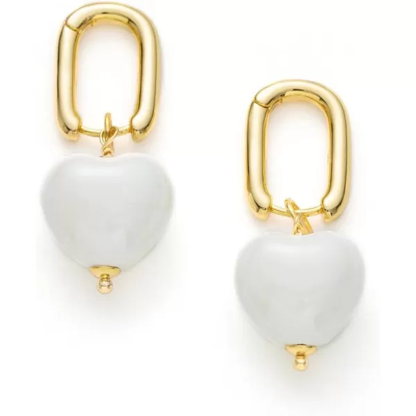 C.Paravano Hoop Earrings for Women | 18K Gold Plated Hoop Earrings | Platinum Hoop Earrings for Women | 925 Sterling Silver Hoop Earrings | Earrings for Women
