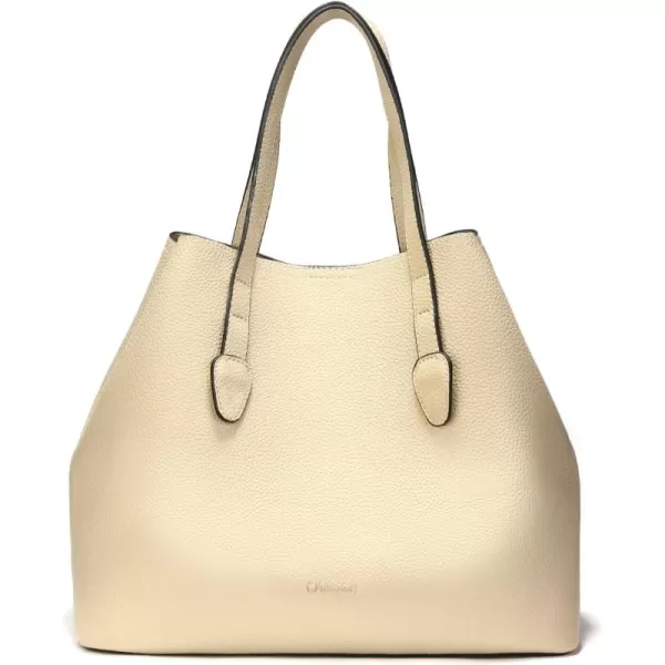 C.Paravano Large Capacity Tote Handbag | Full Grain Leather Tote Bag | Hobo Bag | Women's Top Handle Tote | Travel Work Tote