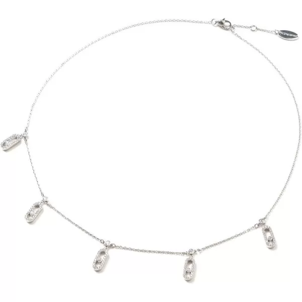 C.Paravano Necklaces for Women Gold 18K | Necklace for Women Silver | Jewelry for Women | Pendant Necklace for Women | Necklaces for Her | Gemstone Necklace