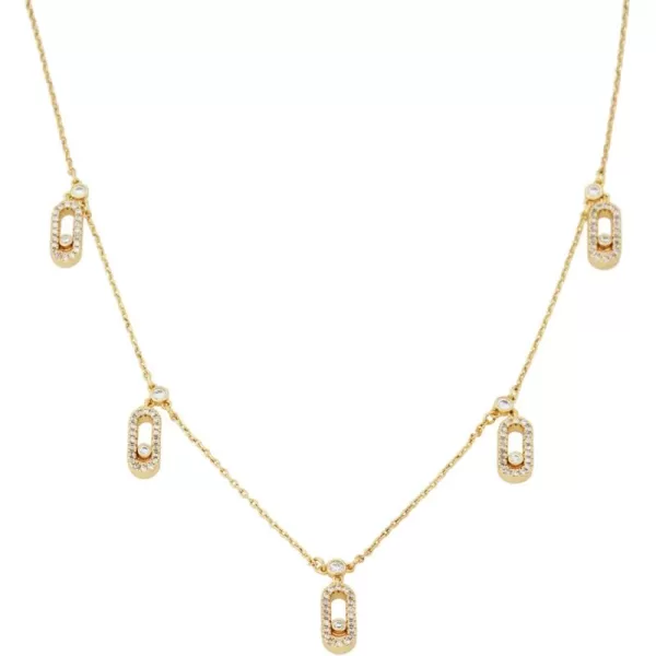 C.Paravano Necklaces for Women Gold 18K | Necklace for Women Silver | Jewelry for Women | Pendant Necklace for Women | Necklaces for Her | Gemstone Necklace