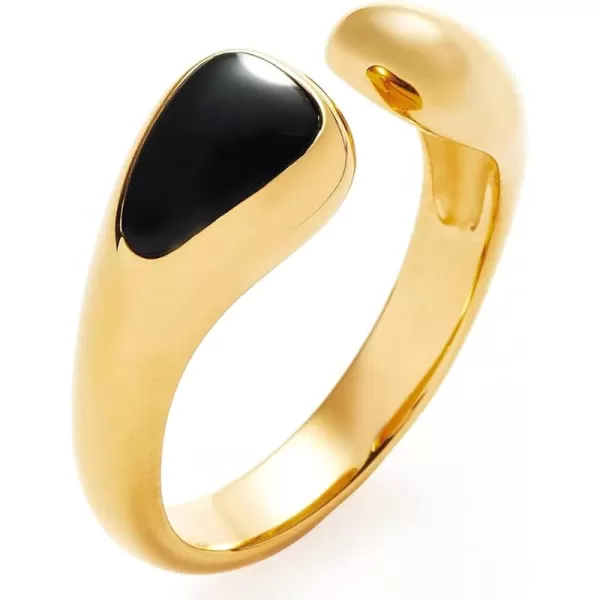C.Paravano Rings for Women Gold 18K | Womens Adjustable Rings | Vintage Rings for Women | 18k Gold Rings for Women Real Gold | Rings for Women | 18k Gold Rings for Women