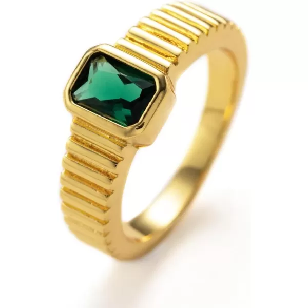 C.Paravano Rings for Women | Womens Rings Size 6 7 8 | Gold Plated Rings | Fashion Rings for Women | Statement Rings for Women | Stackable Rings for Women