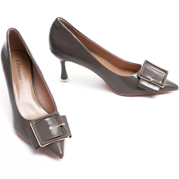 C.Paravano Womens Designer Pumps I Comfortable Stiletto Heel Pumps I Kitten Heels for Women I Pointed Toe Daily Pumps I Party Wedding Pumps