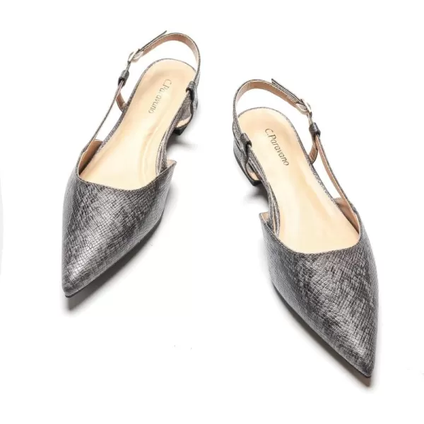 Deep Grey Snakeskin