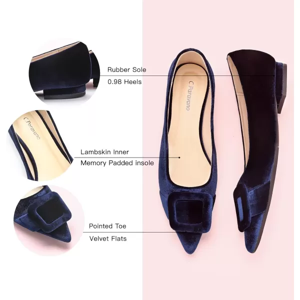 C.Paravano Flat Shoes | Leather Flats for Women | Pointed Toe Flats | Women Flat Shoes | Ballet for Women Shoes | Work Flats for Women