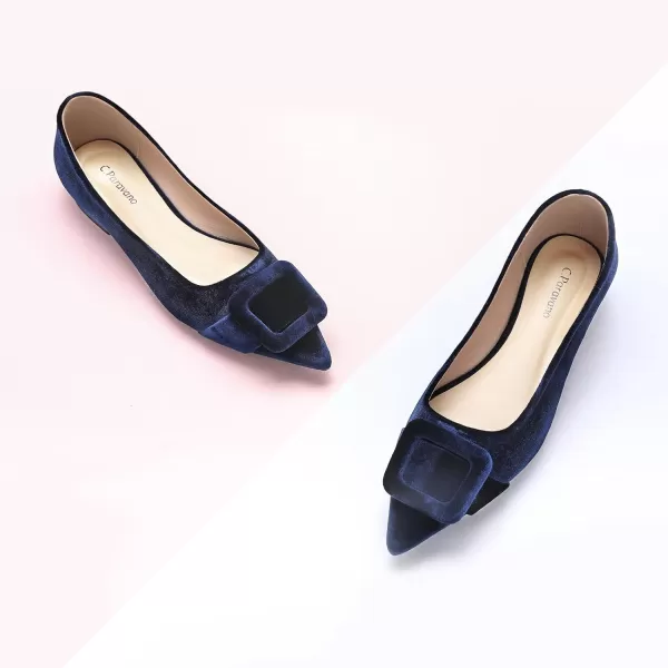 C.Paravano Flat Shoes | Leather Flats for Women | Pointed Toe Flats | Women Flat Shoes | Ballet for Women Shoes | Work Flats for Women