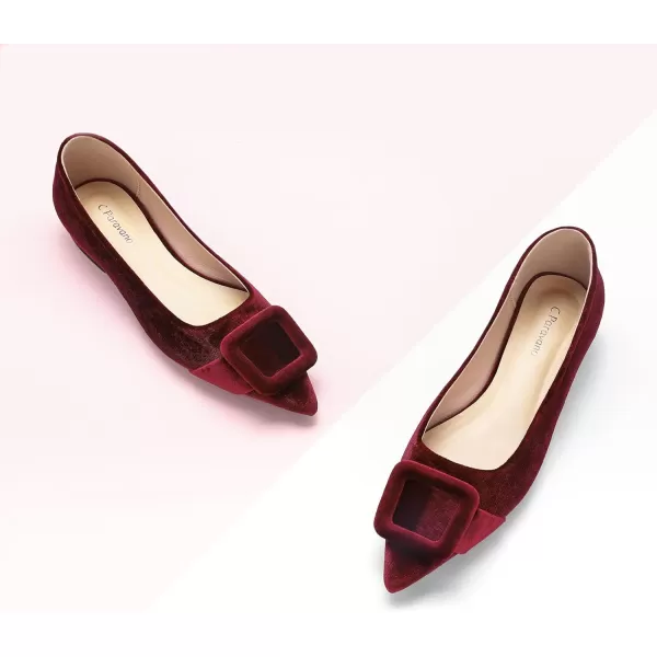 C.Paravano Flat Shoes | Leather Flats for Women | Pointed Toe Flats | Women Flat Shoes | Ballet for Women Shoes | Work Flats for Women