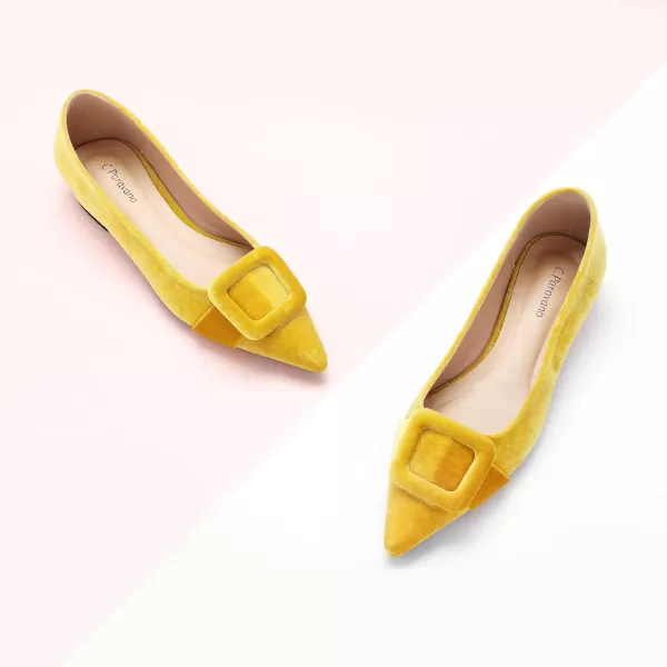 C.Paravano Flat Shoes | Leather Flats for Women | Pointed Toe Flats | Women Flat Shoes | Ballet for Women Shoes | Work Flats for Women