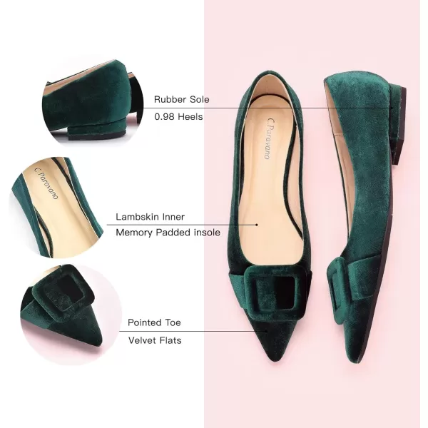 C.Paravano Flat Shoes | Leather Flats for Women | Pointed Toe Flats | Women Flat Shoes | Ballet for Women Shoes | Work Flats for Women