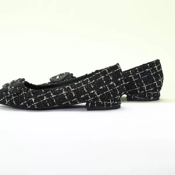 C.Paravano Flat Shoes for Women | Ballet Shoes | Pointed Toe Flats | Leather Flats for Women | Comfortable Slip on Women's Flats | Work Flats for Women